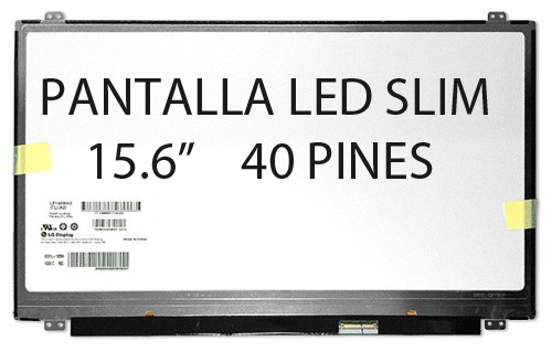 Pantalla de laptop genérico 15.6 LED 40 Pines